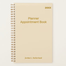 Elegant Minimalist Personalized Logo Ivory