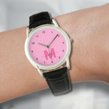 Elegant minimalist rosa monogram