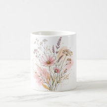 Elegant minimalist vildblomma födelsedagspresentko
