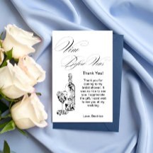 Elegant minimalist vinofest före bröllopslöften br