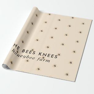 Elegant & minimalistisk biodlare presentpapper