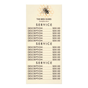 Elegant & minimalistisk biodlare reklamkort