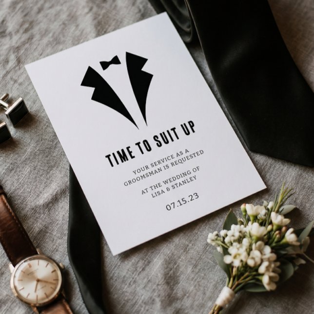 Elegant Minimalistisk Bröllopsgavemans Förslags Ko Tack Kort (Skapare uppladdad)