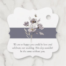 Elegant minimalistisk dyster grått vattenfärgTack