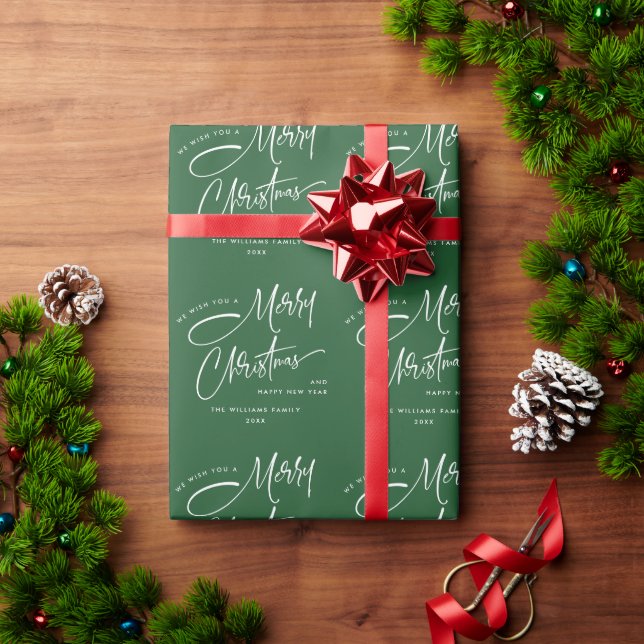 Elegant minimalistisk God Jul-helg Presentpapper (Julgåva)