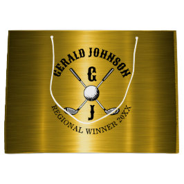 Elegant minimalistisk golfmonogramdesign