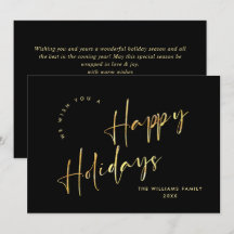 Elegant Minimalistisk Hälsning under den gyllene j