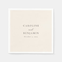 Elegant: Minimalistisk kalligrafi av Elfenbenskust Pappersservett