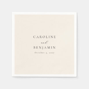 Elegant: Minimalistisk kalligrafi av Elfenbenskust Pappersservett
