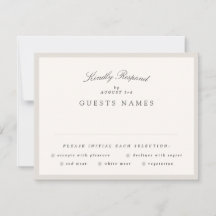Elegant minimalistisk kalligrafi bröllop