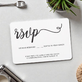 Elegant minimalistisk modern bröllopswebbplats OSA kort
