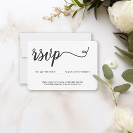 Elegant minimalistisk modern bröllopswebbplats OSA kort