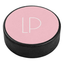 Elegant minimalistisk modern initial på pastellros