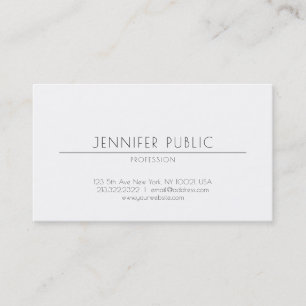 Elegant Minimalistisk Professionell för design, va Visitkort