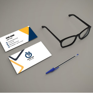 Elegant minimalistisk professionell visitkort