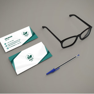 Elegant minimalistisk professionell visitkort