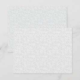 Elegant minimalistisk skolmönster anteckningskort