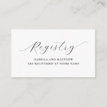 Elegant minimalistisk skriptregisterinformation