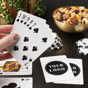 Elegant, minimalistisk, stilren och anpassningsbar casinokort