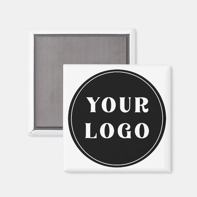 Elegant, minimalistisk, stilren och anpassningsbar magnet (Front/Back)