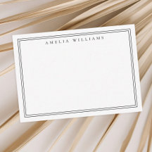Elegant - minimalistisk svart två Gräns