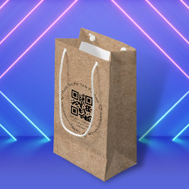 elegant minimalistisk tack affärs qr-kod kraft