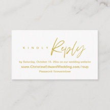 Elegant, minimalistiskt, Bröllop Online OSA-hölje