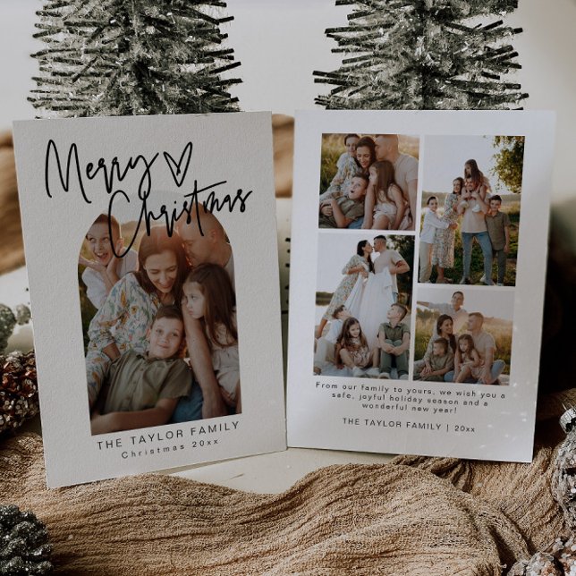 Elegant - minimalistiskt julkort (Skapare uppladdad)