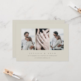 Elegant - minst 3-meddelande om fotoFörlovning