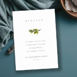 Elegant: Minsta Gräs Gren-jul, blankt Julkort<br><div class="desc">Om du vill ha fler anpassningar eller andra matchande artiklar kan du kontakta mig på yellowfebstudio@gmail.com</div>