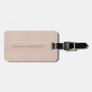 ELEGANT MINSTA ROSA GULD- SHIMMERPERSONLIG BAGAGEBRICKA