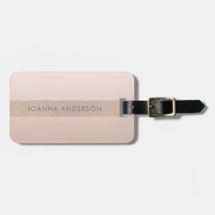 ELEGANT MINSTA ROSA GULD- SHIMMERPERSONLIG BAGAGEBRICKA