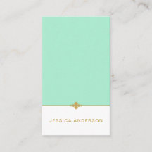 Elegant Mint White Guld