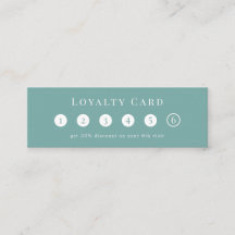 Elegant Mint White Simple 6 Slår Professionell