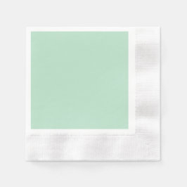 Elegant mintgrön pappersservett