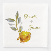 Elegant mjuk grönt i ro och ovala Bröllop i guld