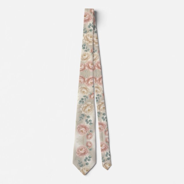 Elegant Mjuk Pastell Rosa Slips (Framsida)