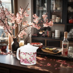 Elegant Mjuk Rosa Cherry Blommar Blommigts Wrappin<br><div class="desc">Elegant Sakura Blommar Porcelain Tekanna - Serene Rosa Blommigt Elegance Infekera dina tetider med den känsliga skönheten hos vår Sakura Blommar Porcelain Tekanna. Den här tekannan är försedd med blommar för körsbär av mjuk rosa och för in lite vår splendor i ditt hem. Perfekt för Lunar New Year firande eller...</div>