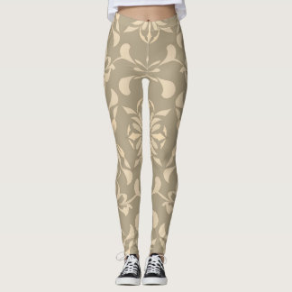 Elegant Mjuka Färg-ben med sömlös dekorfärg Pa Leggings