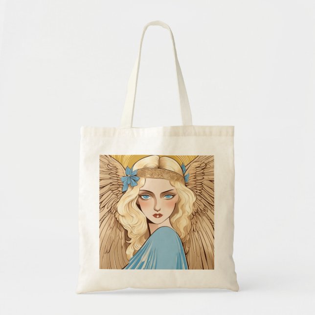 Elegant Mode Tote Bag Tygkasse (Framsidan)