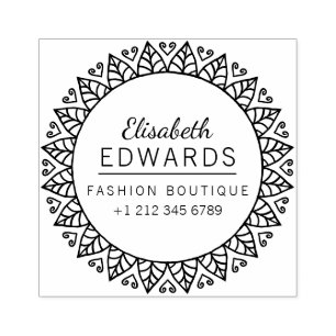 Elegant modeBoutique Stämpel