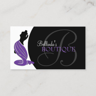 Elegant modeBoutique Visitkort