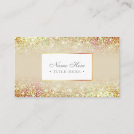 Elegant moderiktig Luxe guld- visitkort