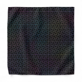 Elegant Modern Abstrakt Färgrik Korg Mönster | Bandana
