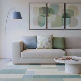 Elegant modern akvarell minimalistisk trendig kudde