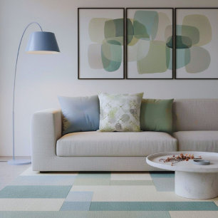 Elegant modern akvarell minimalistisk trendig  kudde