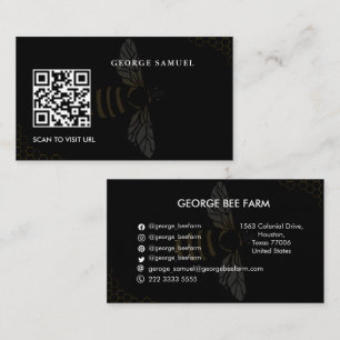 Elegant Modern Anpassad Logotyp Minimalistisk Enke Visitkort