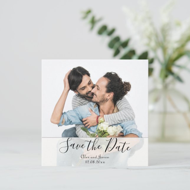 Elegant Modern Anpassningsbar - ändringsdatum för  (Stående Fram)