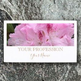 Elegant Modern Anpassningsbar Photo White-Professi Visitkort