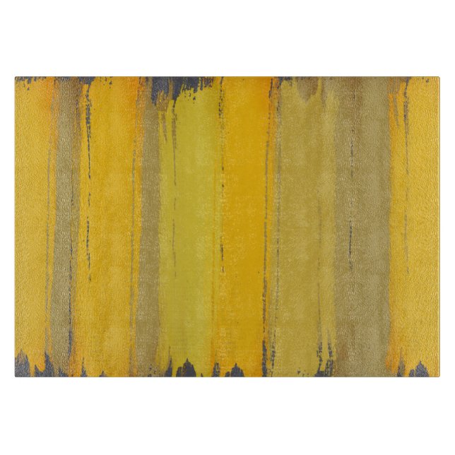 Elegant Modern Art Gult Taupe Grått Luxury Classy (Framsidan)